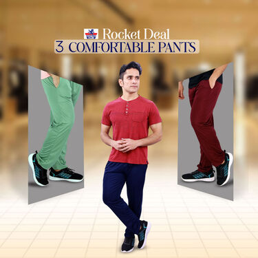 Rocket Deal 3 Comfortable Pants (3SPT16)