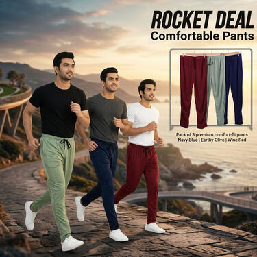 Rocket Deal 3 Comfortable Pants (3SPT16)