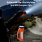 Rechargeable Solar Ultra Long Range Torch With Emergency Light (LL9)