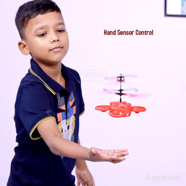Hand Sensor Helicopter With Remote Control  (HSMH3)