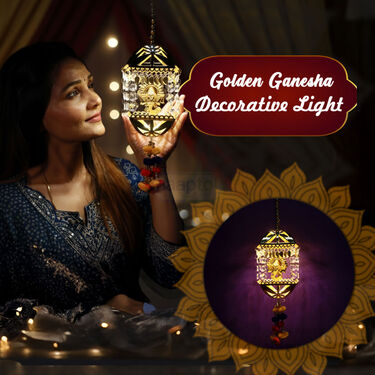 Golden Ganesha Decorative Light (DL3)