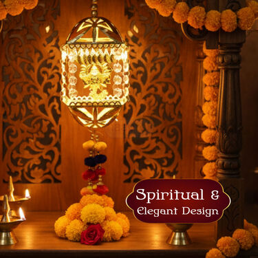 Golden Ganesha Decorative Light (DL3)