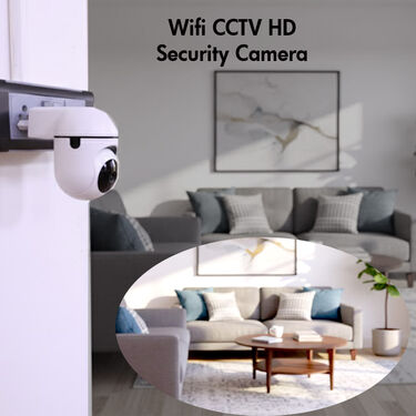 Wifi CCTV Security Camera With Plug In Design (CCTV28)