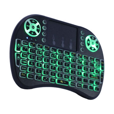 Rechargeable Qwerty Keyboard For Smart TV With Backlight And Touch Pad (MK1)