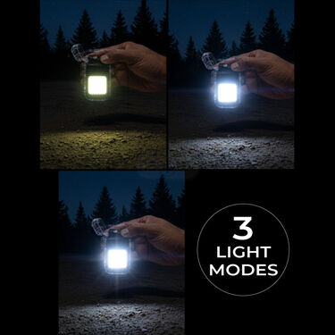 3 In 1 Flashlight With Rechargeable Lighter (LL10)