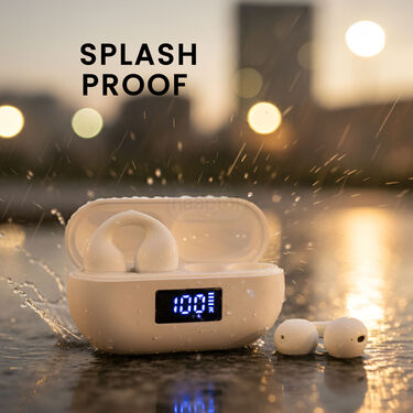 Open Ear Clip Wireless Earbuds Bluetooth With Display (TWS85)