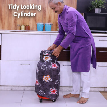 Gas Cylinder Trolley & Cover Combo (GAS3)