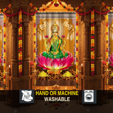 3d Printed Laxmi Mata Curtain (CU11)