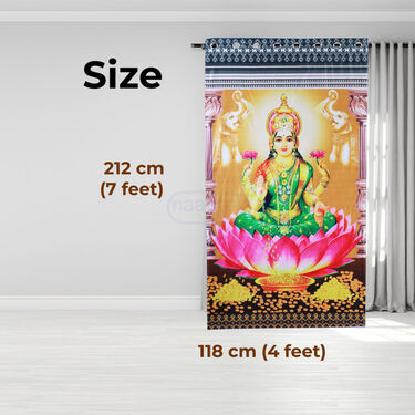 3d Printed Laxmi Mata Curtain (CU11)