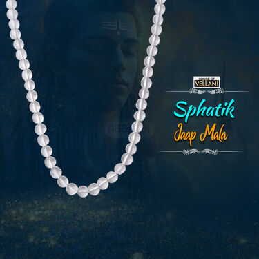 Sphatik Jaap Mala 108 Beads (SJM6)