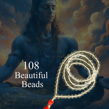 Sphatik Jaap Mala 108 Beads (SJM6)