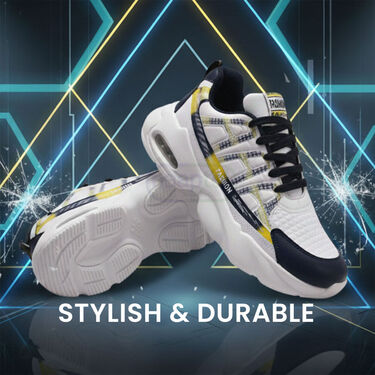 Stylish Sports Shoes With Free Watch And Wallet (SSC36)