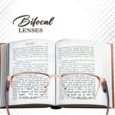 Metal Frame Photochromic Bifocal Adaptive Power Reading Glasses Buy 1 Get 1 Free (2BPORGM)