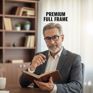 Full Frame Bifocal Adaptive Power Reading Glasses Buy 1 Get 2 Free (3BORG8)