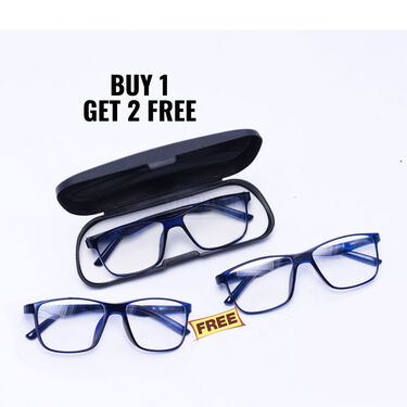 Full Frame Bifocal Adaptive Power Reading Glasses Buy 1 Get 2 Free (3BORG8)