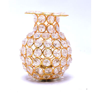 Designer Crystal Kalash Diya (1DCD1)