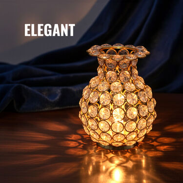 Designer Crystal Kalash Diya (1DCD1)