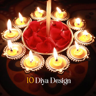 Designer Urli Diya (2UB1)