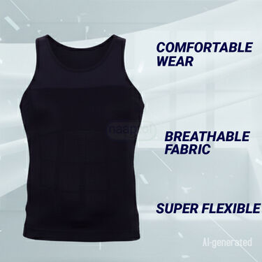 Instant Tummy & Chest Shaper For Men BOGO (SV6)