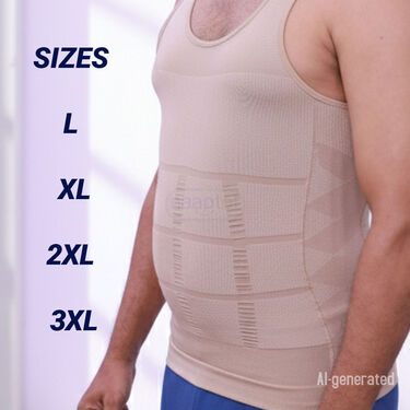 Instant Tummy & Chest Shaper For Men BOGO (SV6)