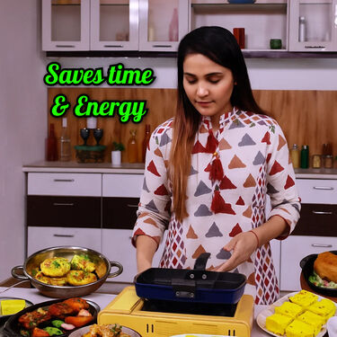 5 Cavity Multi Cooking Nonstick Pan (5CNP1)