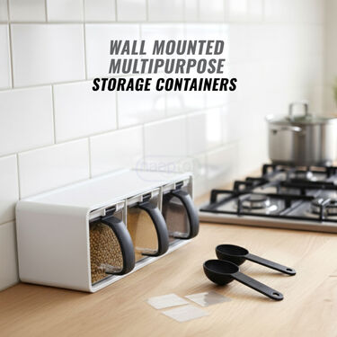 Wall Mounted Multipurpose Storage Containers (1WMDF1)