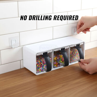 Wall Mounted Multipurpose Storage Containers (1WMDF1)