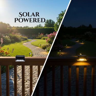 Pack of 4 Solar Deck Lights (DL4)