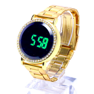 Golden Digital Watch (DW9)