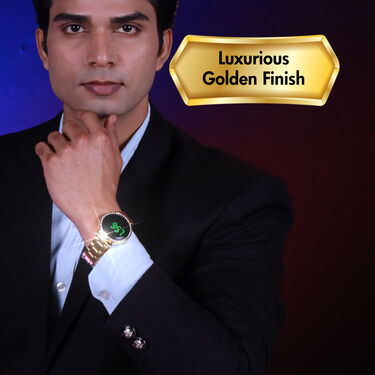 Golden Digital Watch (DW9)