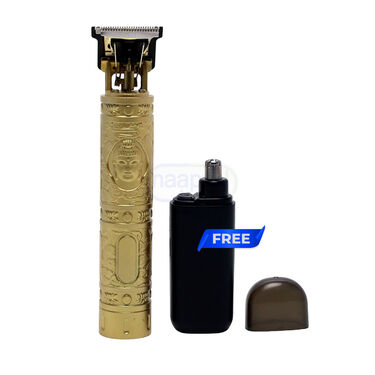Stylish Golden Trimmer With Free Nose Trimmer (PMTNT2)