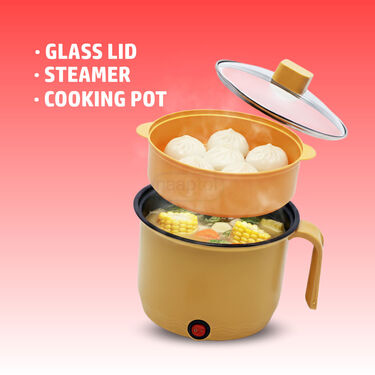 Multipurpose Electric Cooking Pot With Steamer (EFM13)