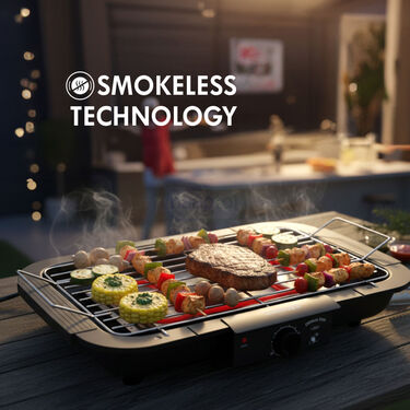 2000W Electric Smokeless BBQ Grill (EFM15)