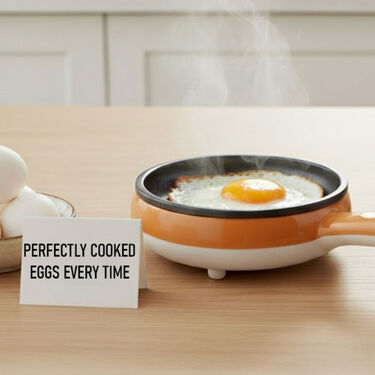 Double Layer Egg Boiler NonStick Frying Pan (EFM16)