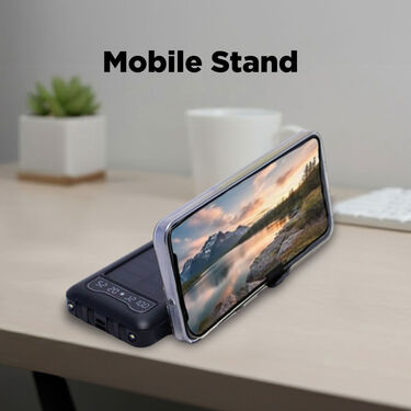 20000 Mah Solar Powerbank With Inbuilt Cables (PB34)