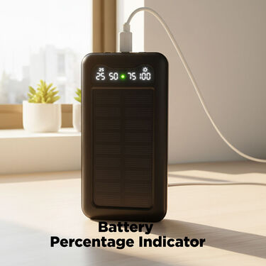 20000 Mah Solar Powerbank With Inbuilt Cables (PB34)
