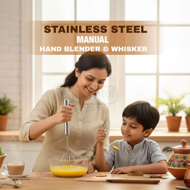 Stainless Steel manual Hand Blender & Whisker (HB3)