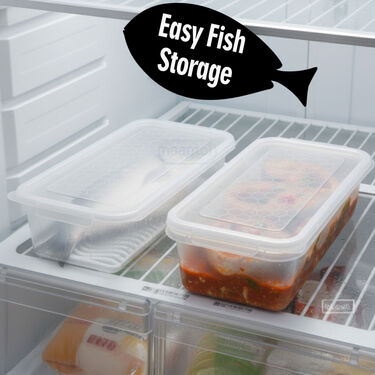 3 in 1 Fish Scaler + Free Fish Storage Containers (FS8)