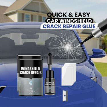 Quick & Easy Car Windshield Crack Repair Glue (WCR2)