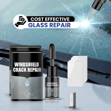 Quick & Easy Car Windshield Crack Repair Glue (WCR2)