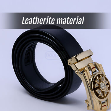 Leatherite Mens Adjustable Autolock Belt B1G1 (2ALB2)