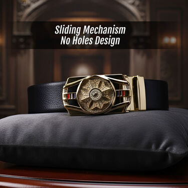 Leatherite Mens Adjustable Autolock Belt B1G1 (2ALB2)