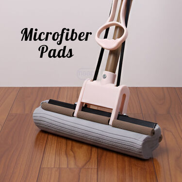 Super Absorbent Easy Squeeze Mop + Free Mop Holder (SSMH)