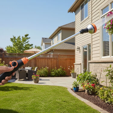 Adjustable Long Hose Water Spray Gun For Home & Car (MSWG3)