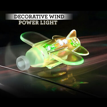 Decorative Wind Driven Aero Glider Light - Pack of 2 (CWL3)