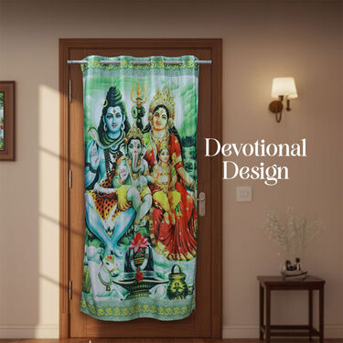 Shiv Parvati Curtain (CU13)