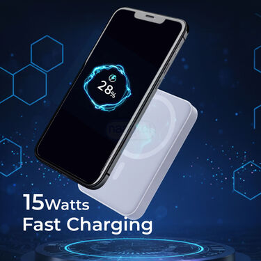 5000 mAh Fast Charging Wireless Magnetic Charger (PB35)