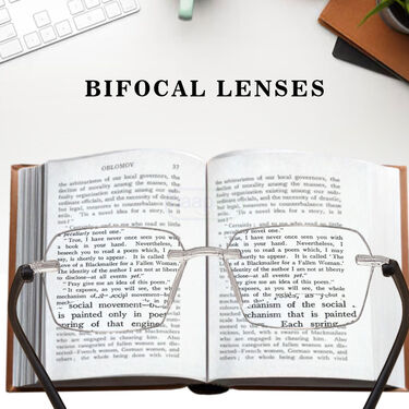 Rimless Bifocal Adaptive Power Reading Glasses Buy 1 Get 2 Free (3BORG11)