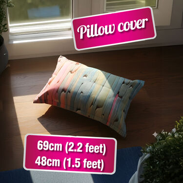 Dancing Dream Double Bed sheet with 2 Pillow Covers (DBS31)