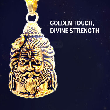 Reversible Shiv-Hanuman Pendant Set (RSHPN11)